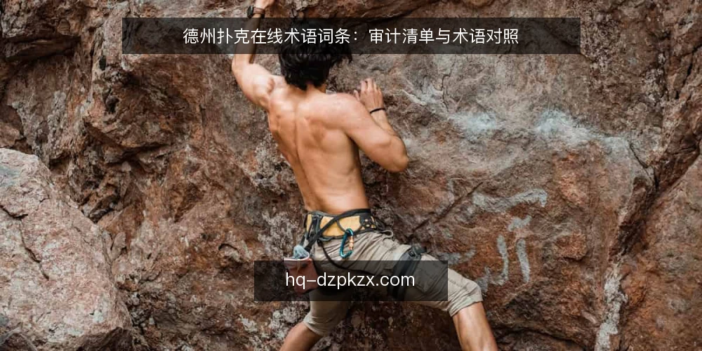 德州扑克在线术语词条：审计清单与术语对照 — 为什么现在做术语审计 配图
